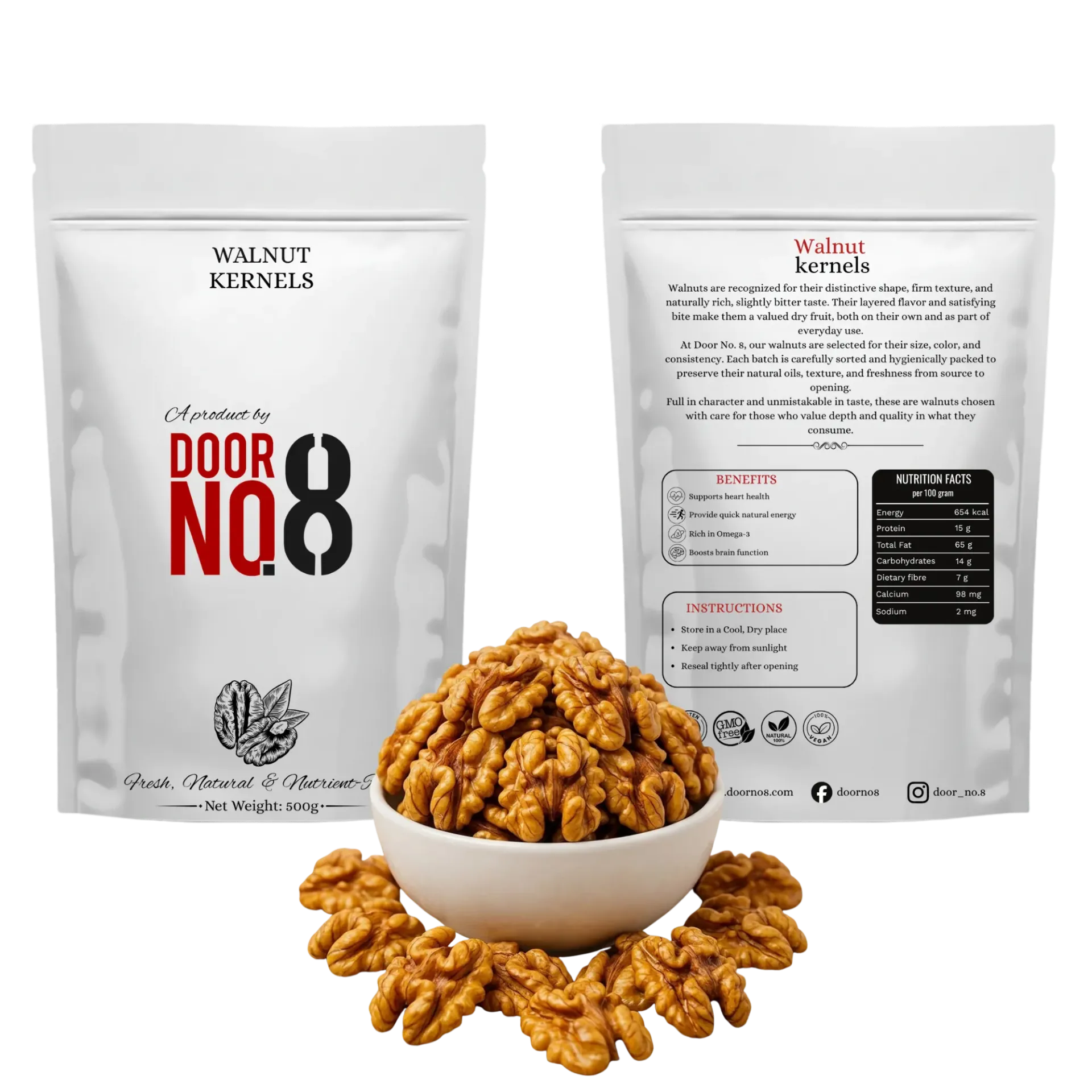 Walnuts (500 Grams)