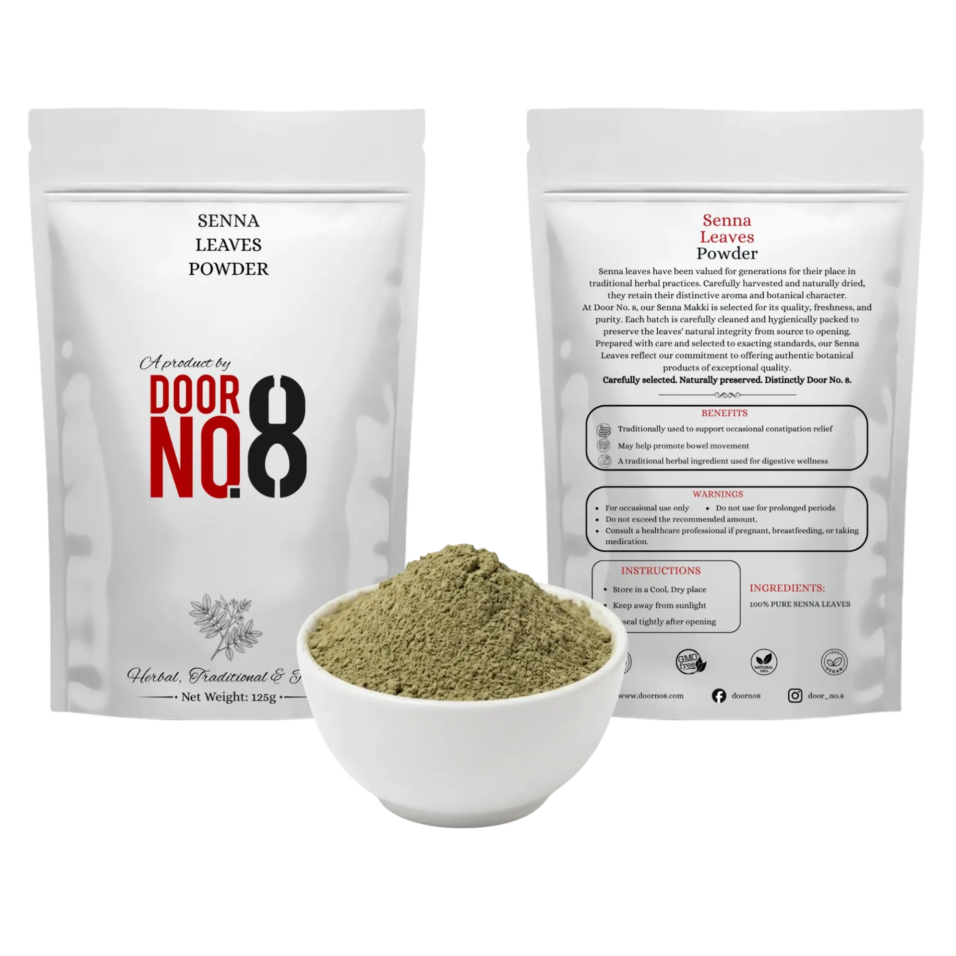 Senna Leaves Powder (125 Grams)