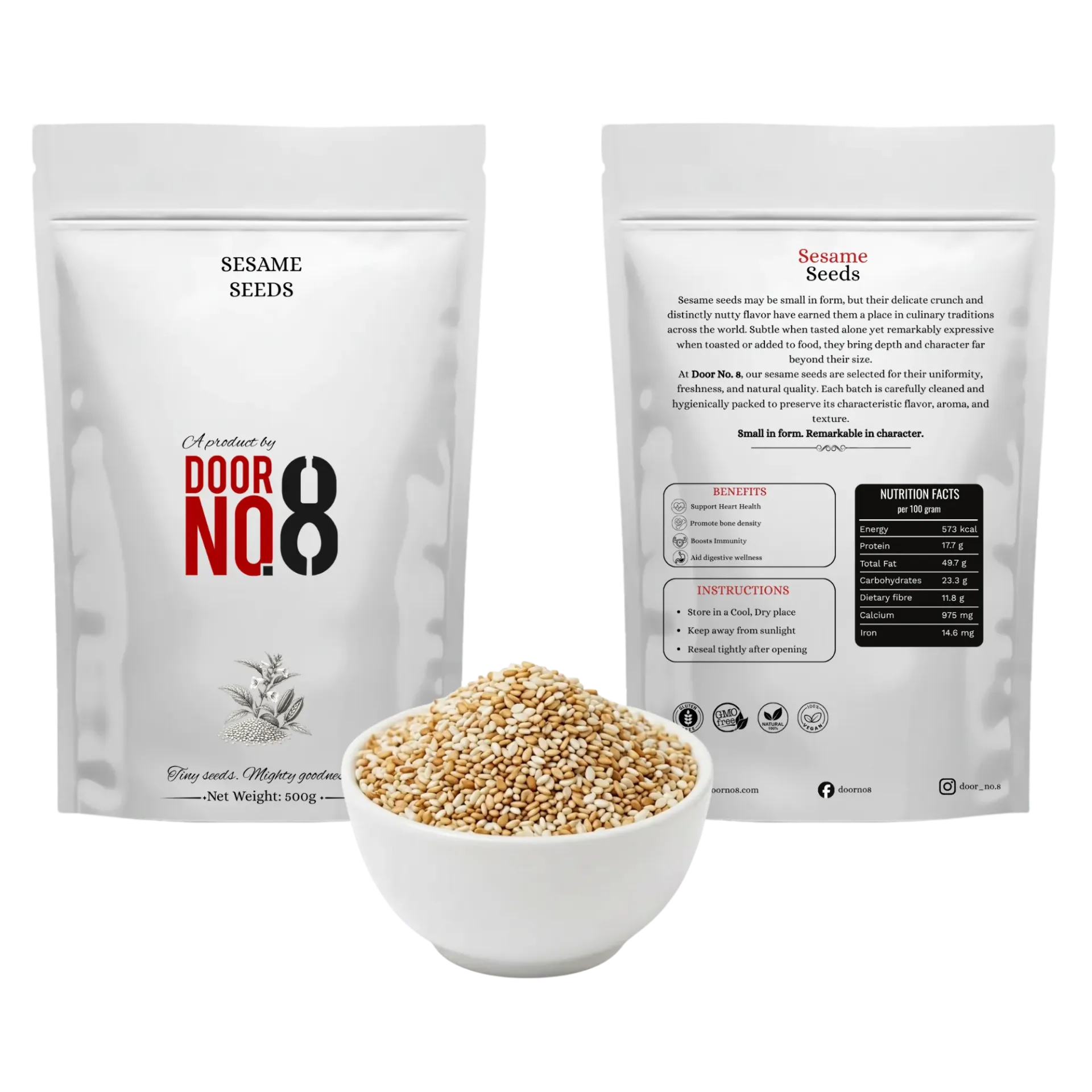 Sesame Seeds (500 Grams)
