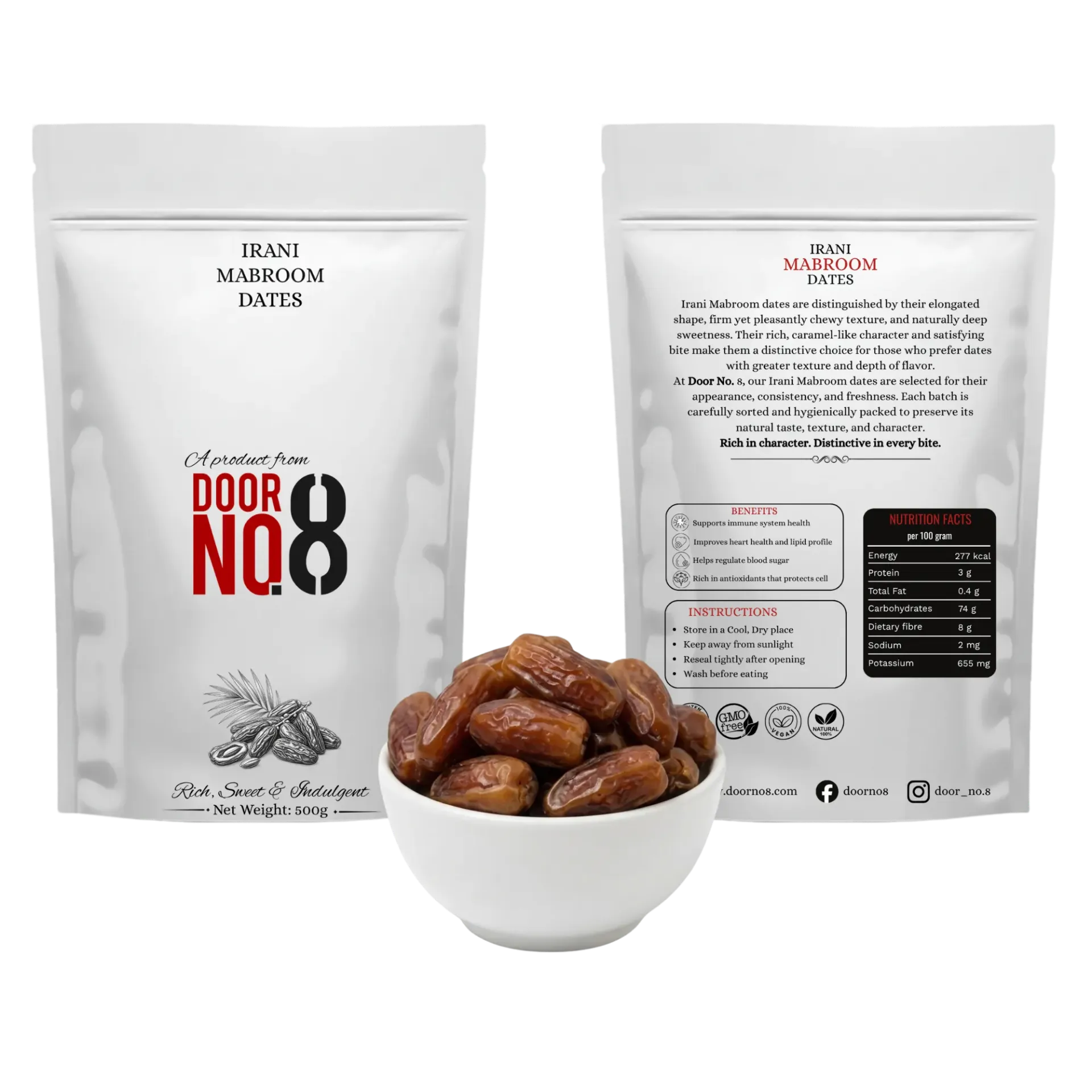 Irani Mabroom Dates (500 Grams)